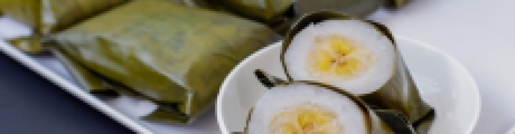 Kue Nagasari Isi Pisang Manis