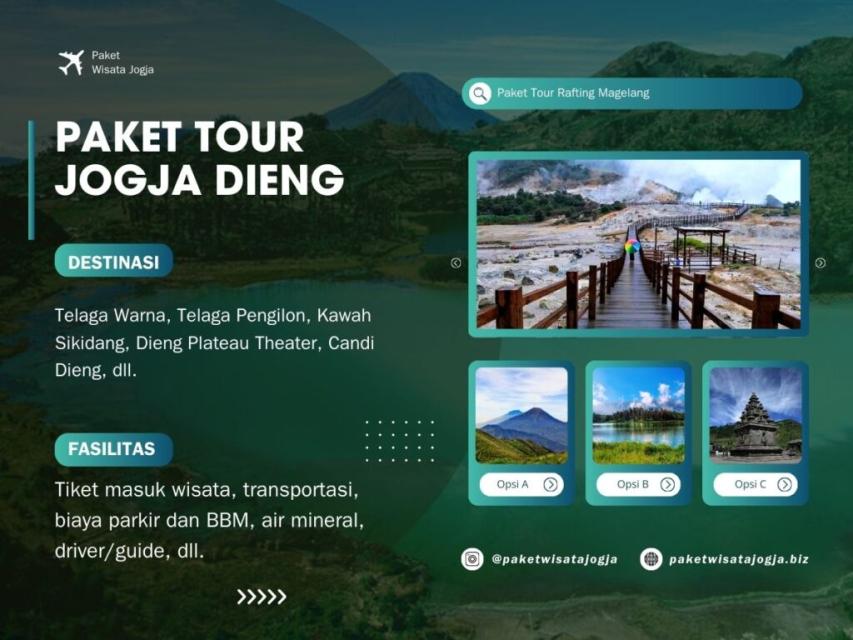 Menikmati Keindahan Negeri Di Atas Awan Dengan Paket Tour Dieng Dari Jogja