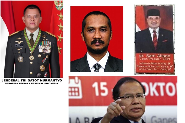 Empat Capres Non Partai Ini Tetap Optimis Mendeklarasikan Dirinya