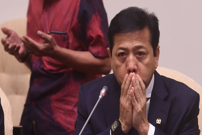 Setnov Bersyukur Novel Sembuh dan Kembali ke Indonesia