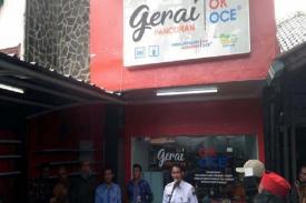 Pertama Kalinya Sandiaga Resmikan Gerai OK OCE Pancoran 