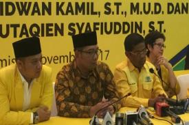 Gambar Artikel DPD Golkar Jabar Mencabut Dukungan DPP Bagi Ridwan Kamil